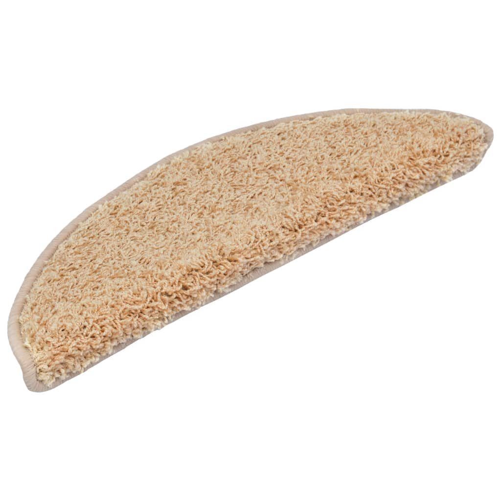 Stufenmatte Stufenmatten 5 Stk. 56x20 cm Creme, vidaXL, Andere, Höhe: 3 mm