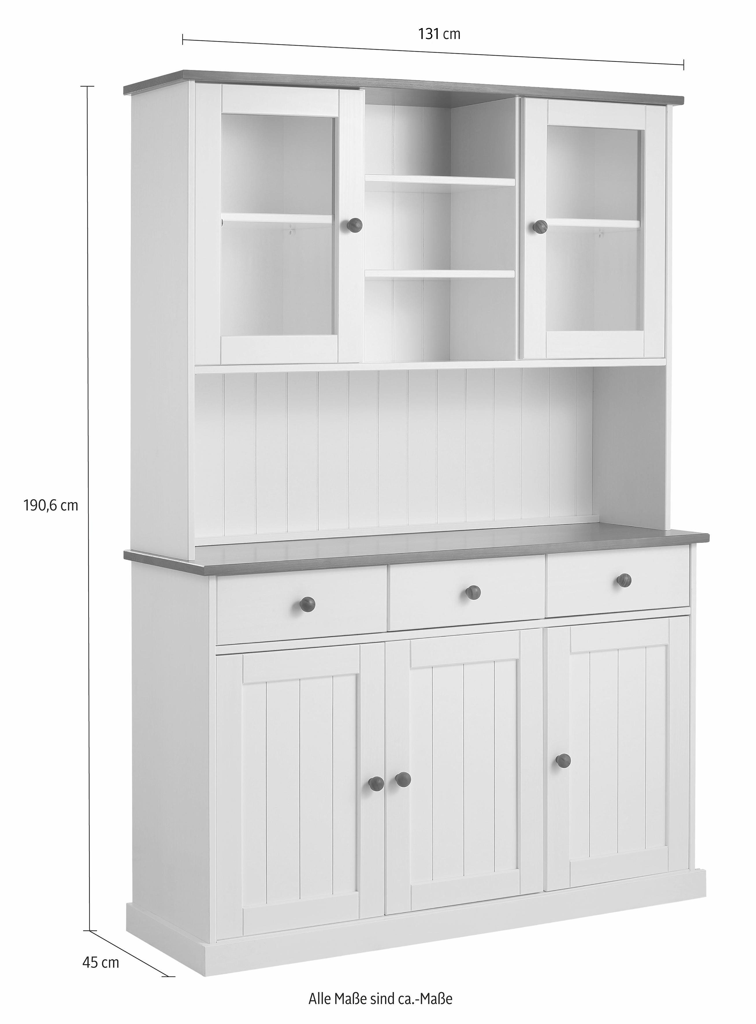 Home affaire Buffet Westerland Breite 131 cm