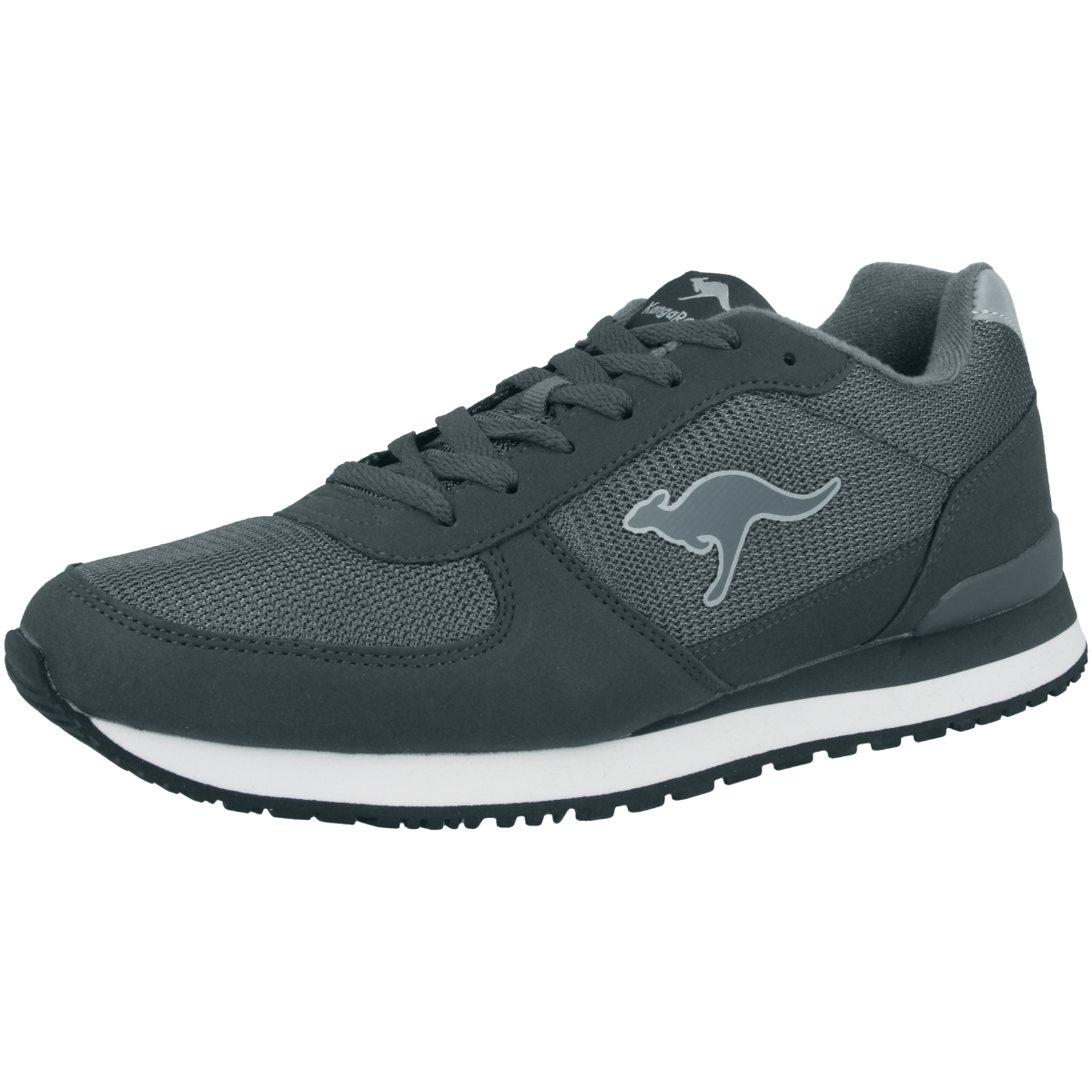 Kangaroos Retro Racer Sneaker Low grau
