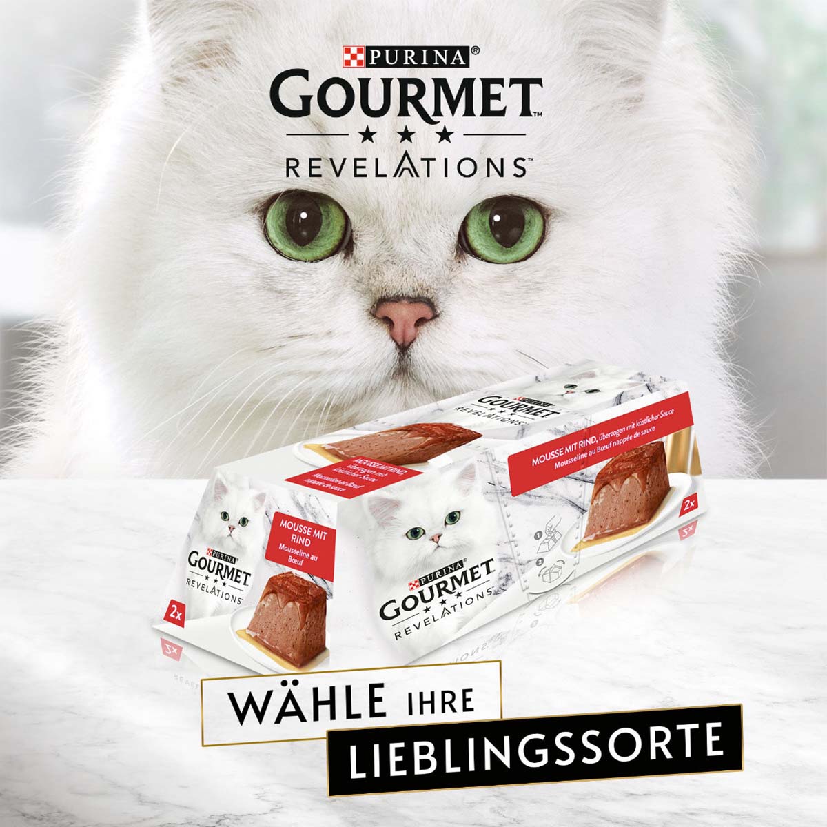 GOURMET Revelations Mousse in Sauce mit Rind kaufen bei ZooRoyal