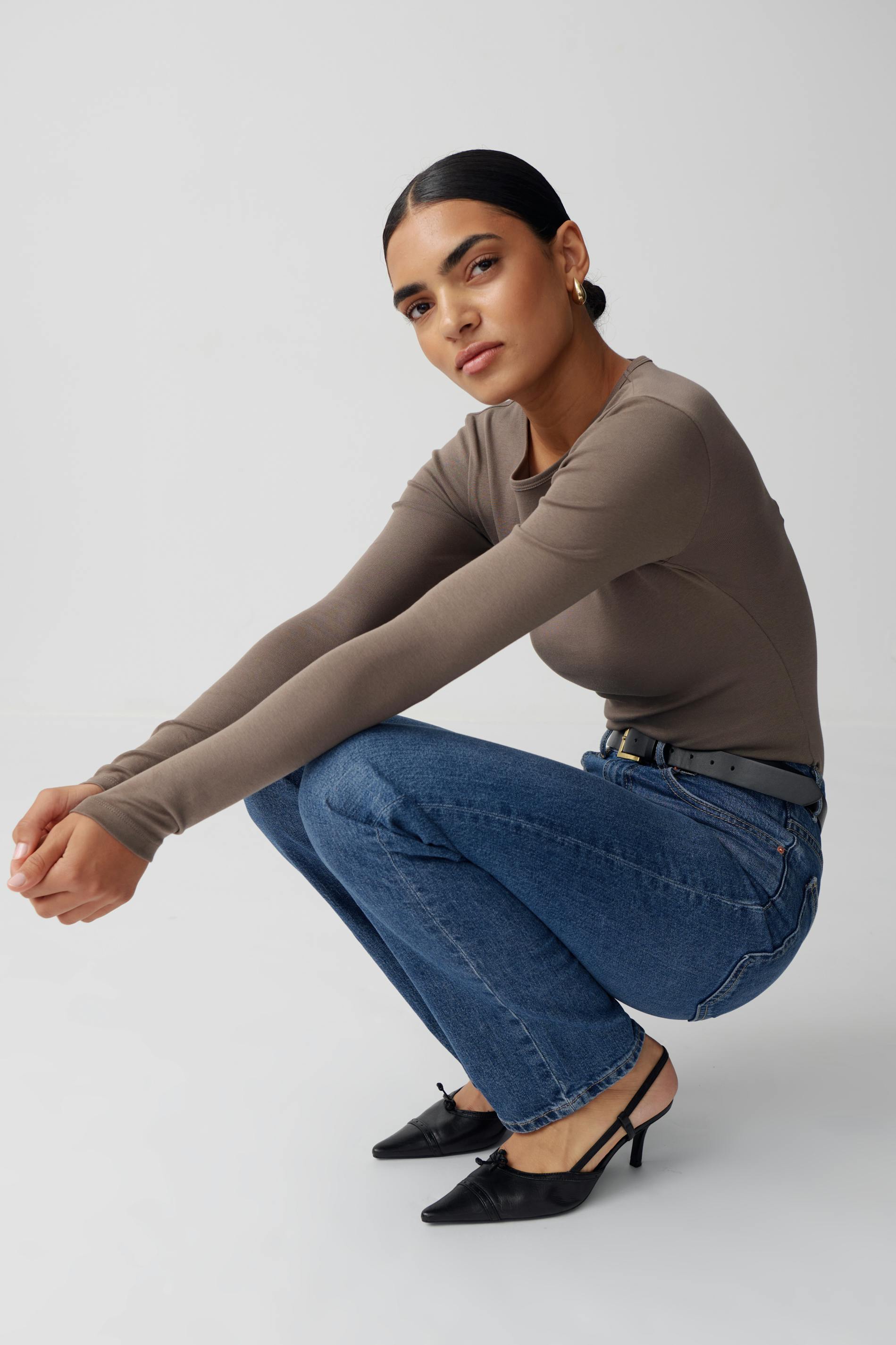 Basic long sleeve top