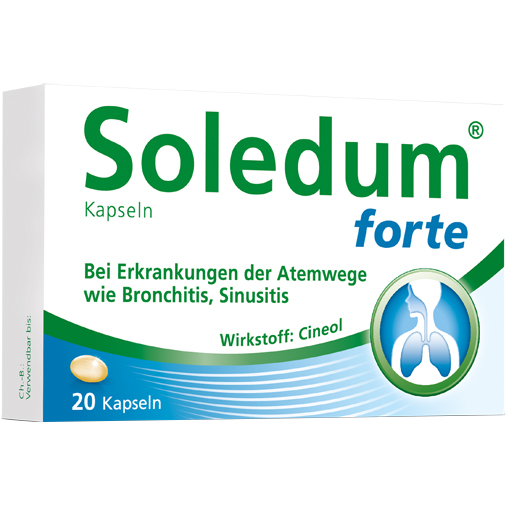 SOLEDUM Kapseln forte 200 mg  20 St  Kapseln, magensaftresistent