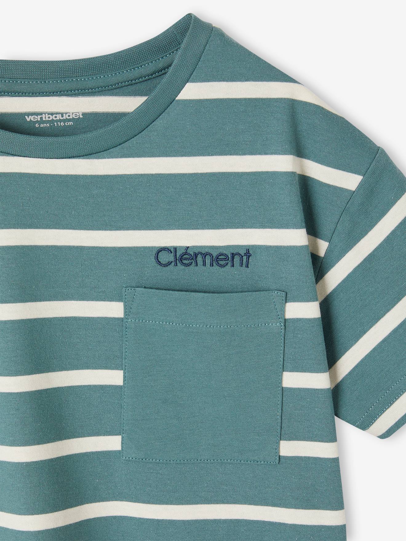 Vertbaudet Jungen T-Shirt, personalisierbar - ocker