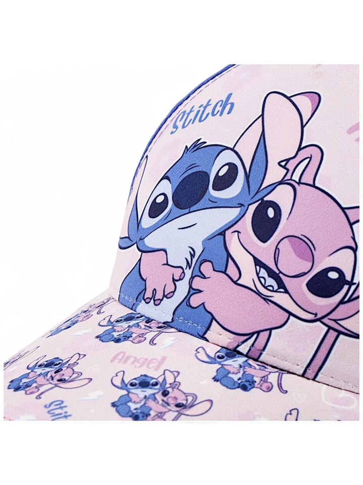 Lilo & Stitch Basecap Disney Lilio & Stitch in Rosa günstig kaufen 53 cm