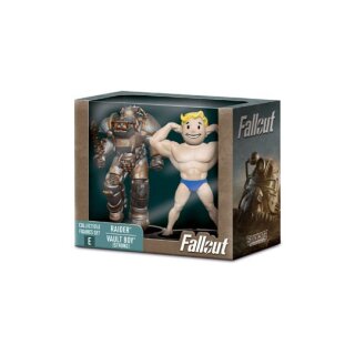 Fallout Minifiguren 2er-Pack - Raider & Vault Boy (Strong)
