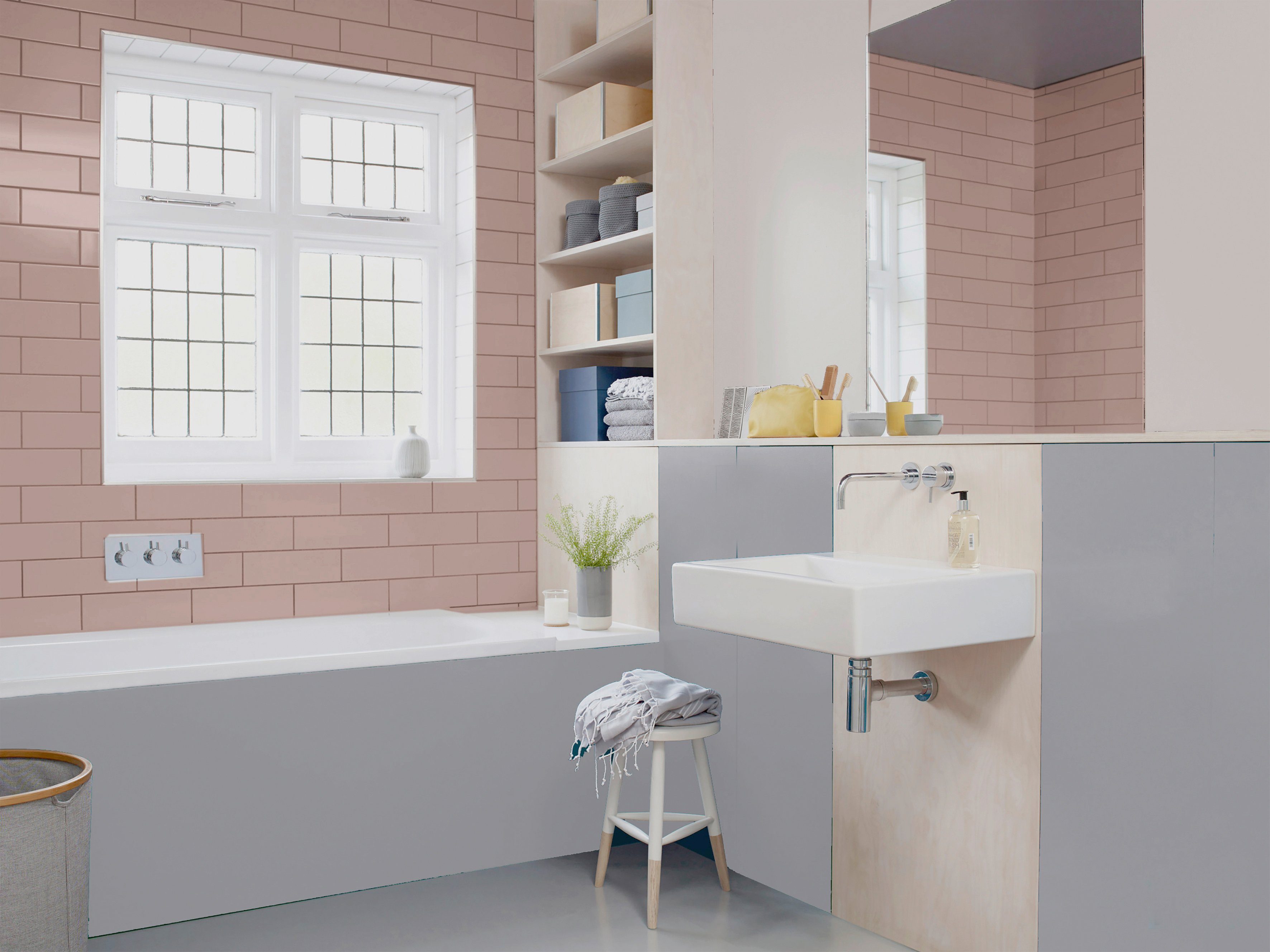 Dulux Fliesenlack Fresh Up, titanium, 0,75 l