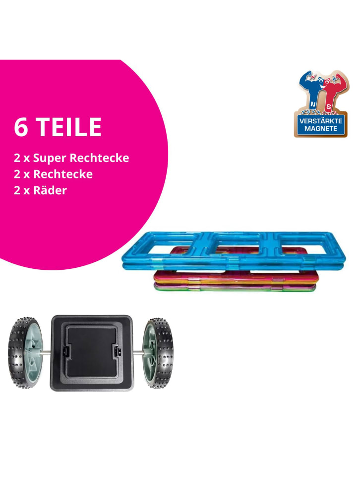 MAGNIKON Fahrgestell Super Rechtecke, Rechtecke, Räder- ab 3 Jahren günstig kaufen onesize
