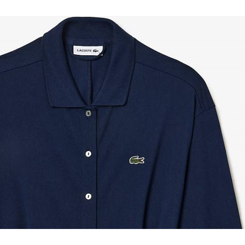 Lacoste Damen Hemdblusenkleid
