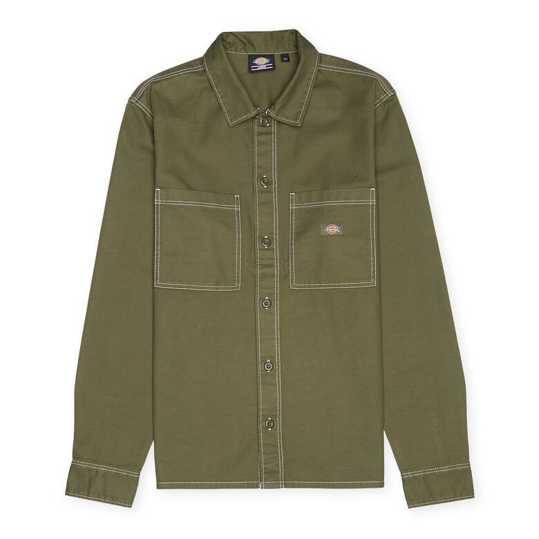 Dickies Florala Shirt military grey