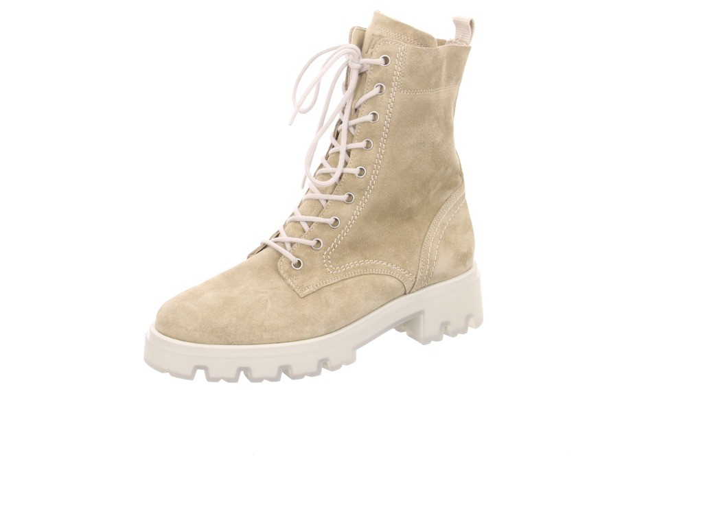PAUL GREEN Stiefeletten beige 0071-9001-021/Schnürstiefelett