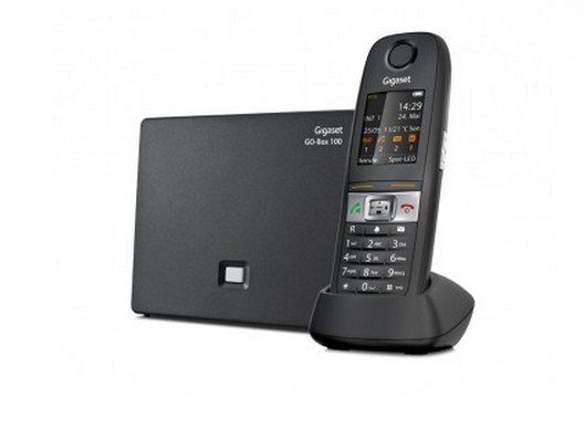 Gigaset E630 A Schnurloses DECT-Telefon (Mobilteile: 1, Anrufbeantworter, Weckfunktion, Wahlwiederholung)