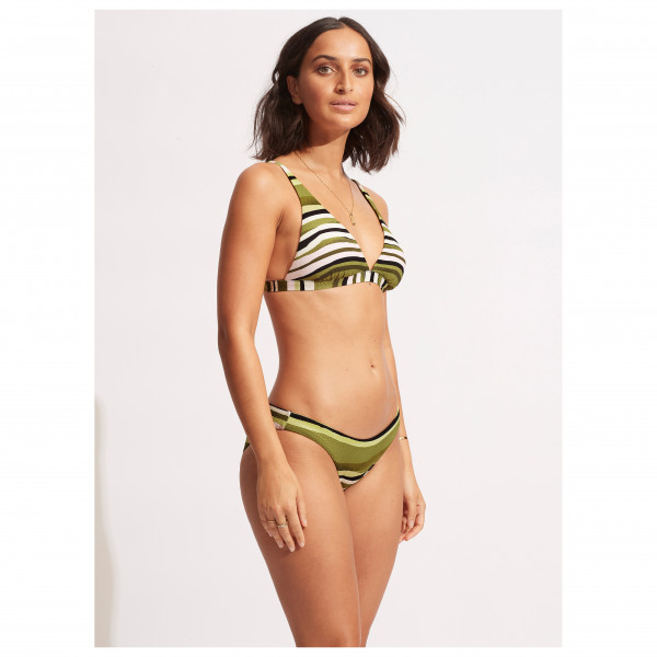 Seafolly - Women's Sun Stripe Longline Tri - Bikini-Top