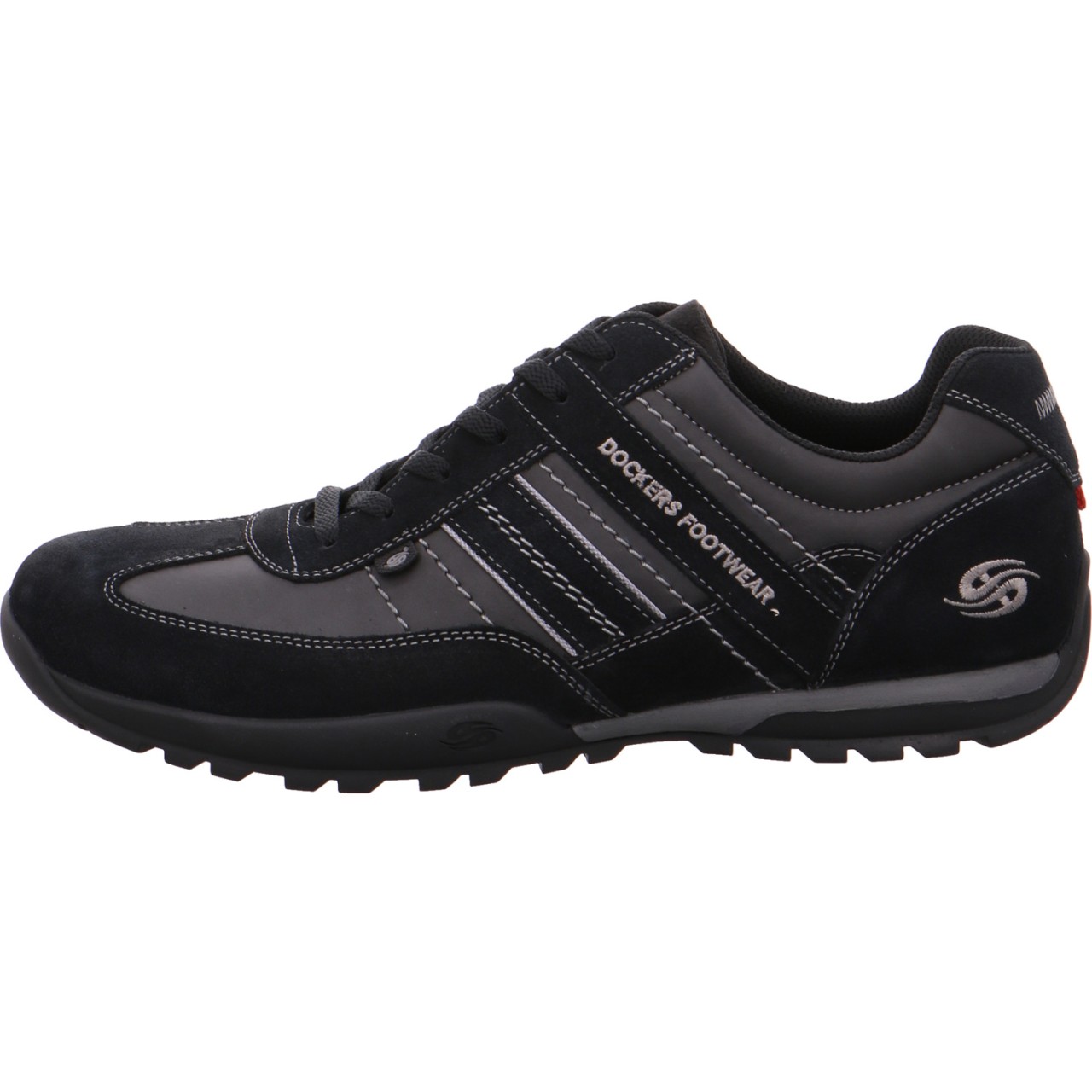 DOCKERS Freizeit Schnürer schwarz