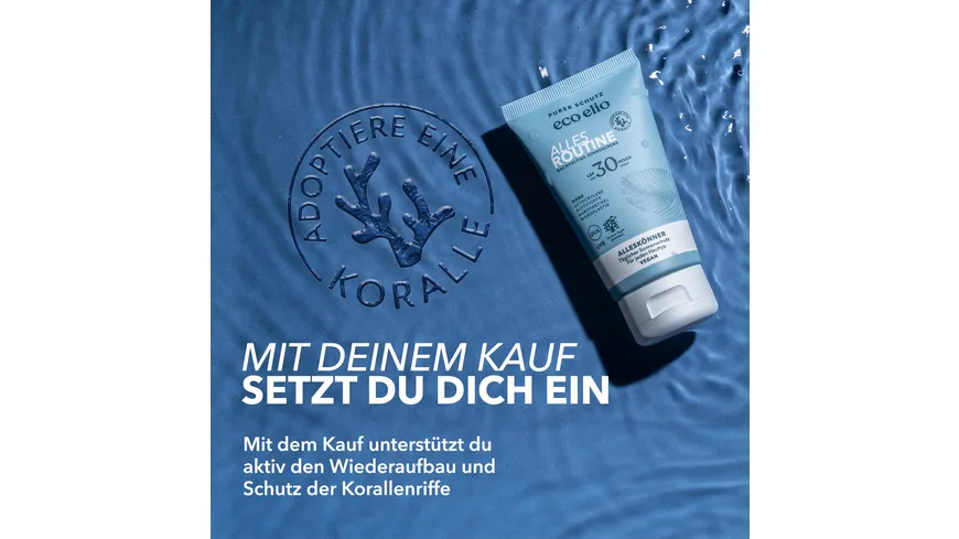 eco elio Alles Routine Sonnencreme LSF30