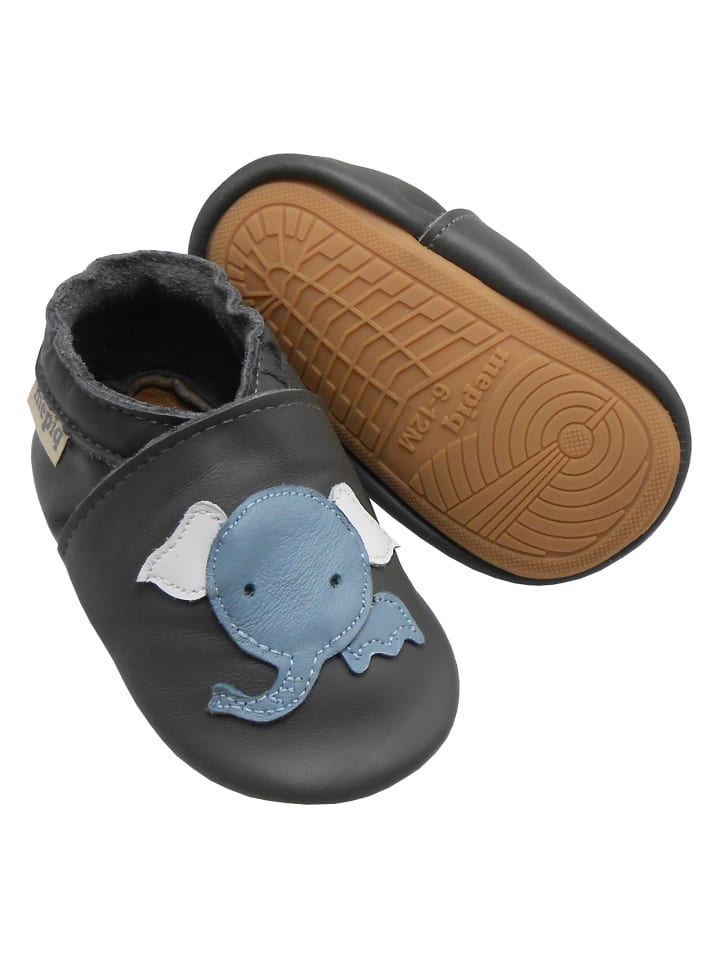 Yalion Baby Leder-Krabbelschuhe 