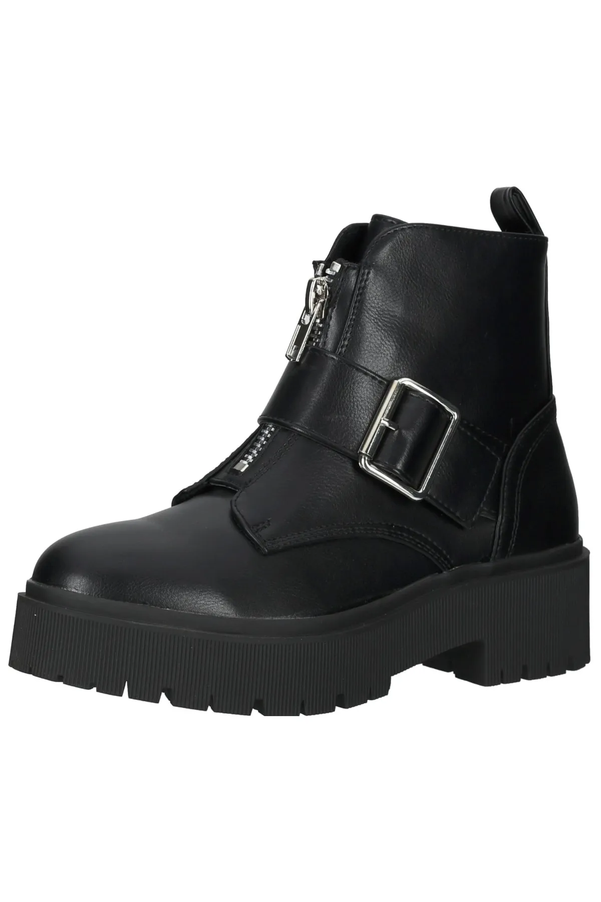BULLBOXER  Stiefelette - Schwarz - Blockabsatz