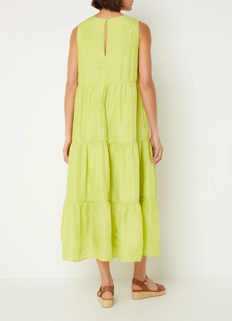 Vestido midi Sara de Phase Eight con escote pronunciado.