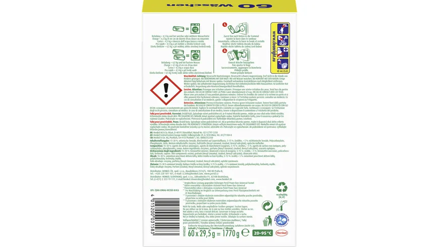 Persil Vollwaschmittel Universal Power Bars 1.77 kg