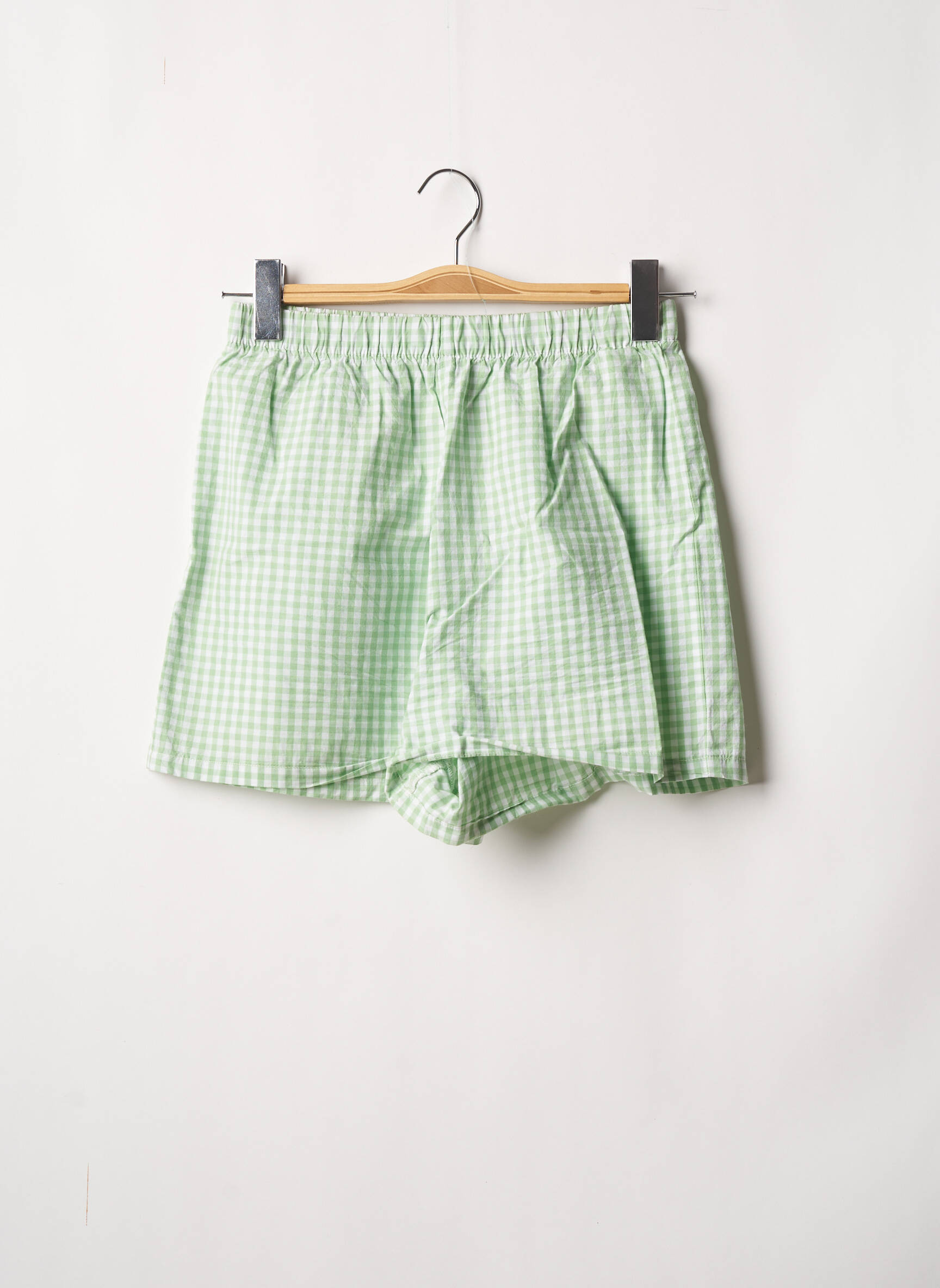 Stradivarius Shorts 1 Femme couleur vert