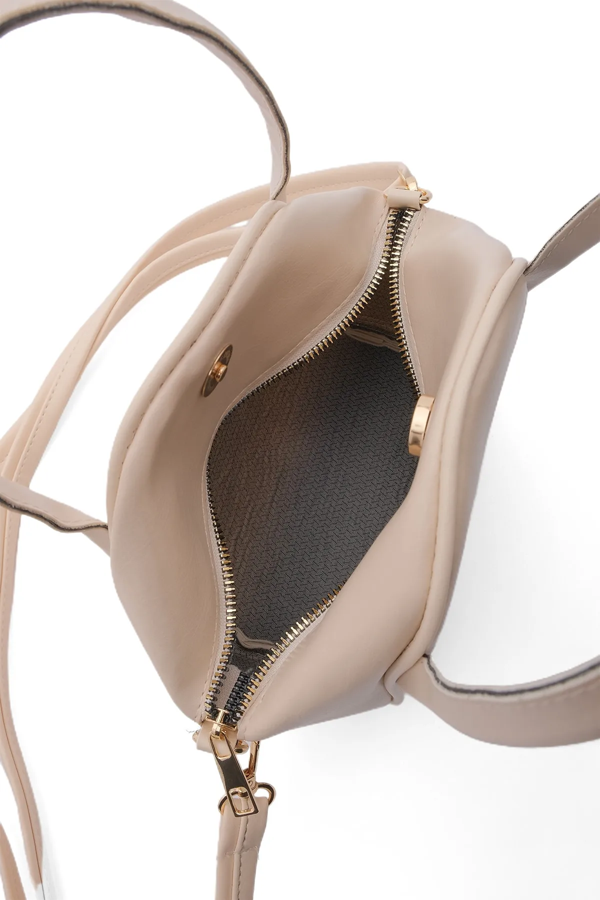 Marjin  Damen-Hand- und Umhängetasche Erges beige