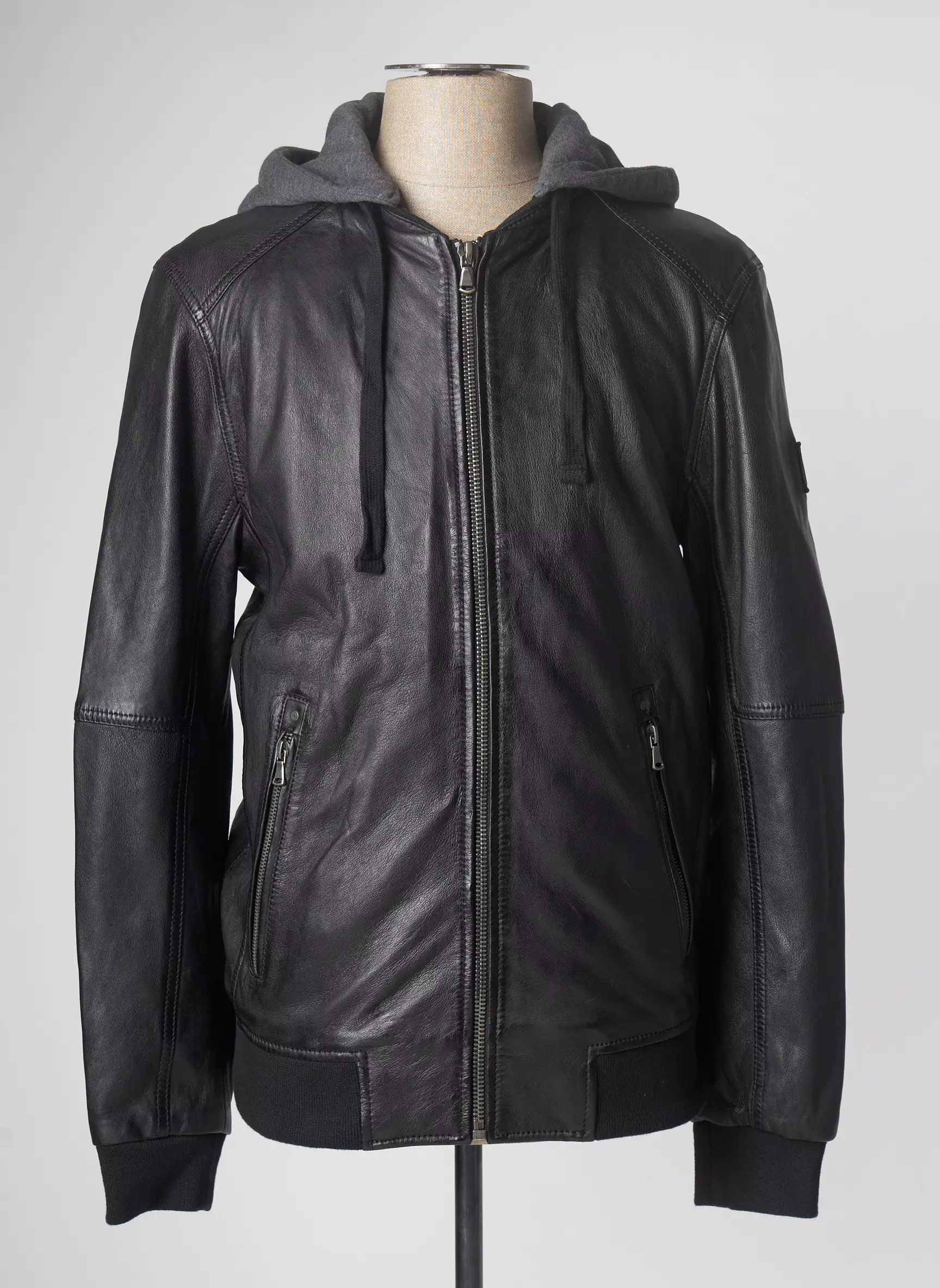 Oakwood Vestecuir Homme couleur noir