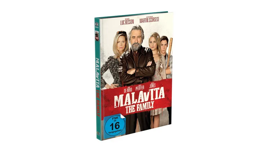 MALAVITA – The Family - 2-Disc Mediabook Cover B (Blu-ray + DVD) Limited 500 Edition