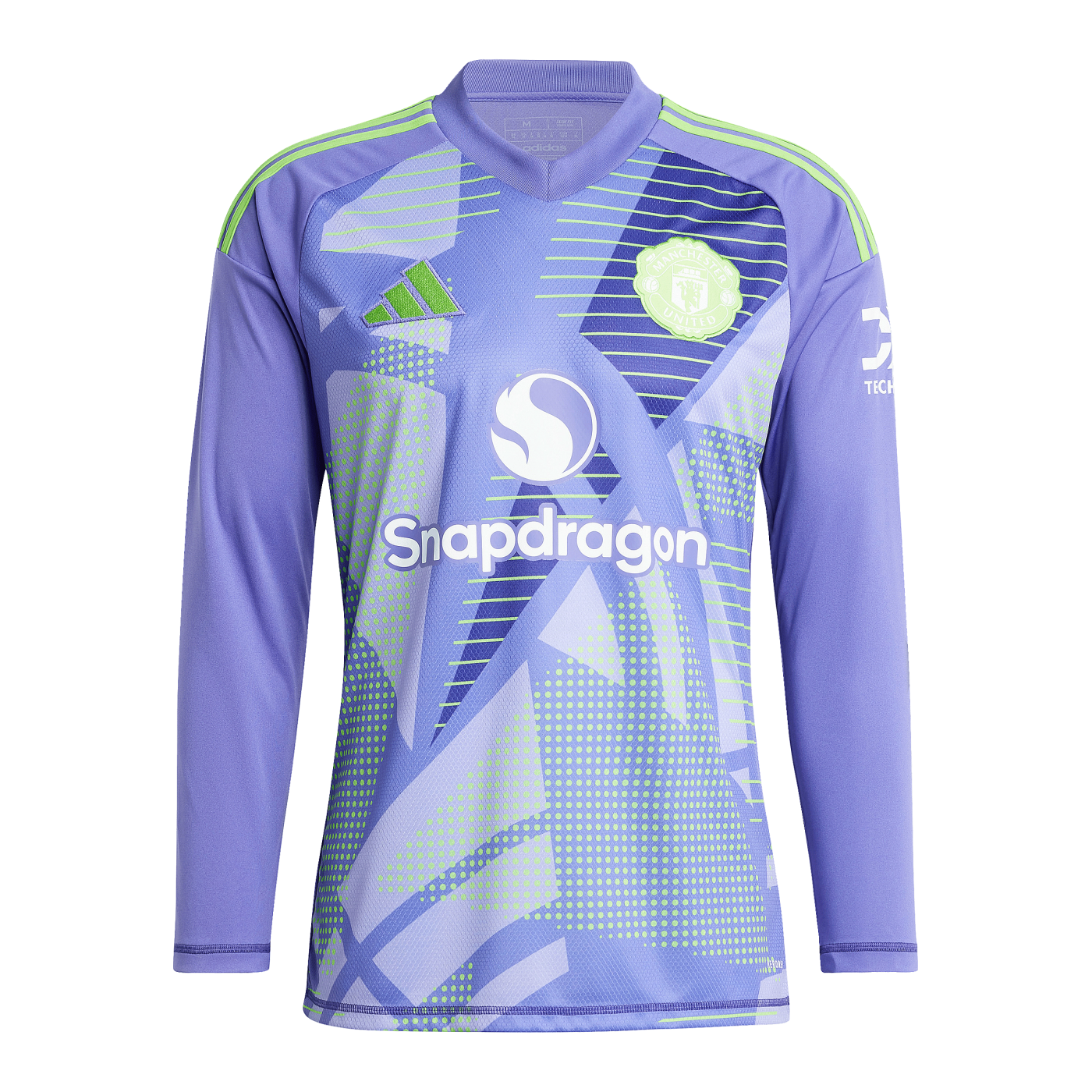 adidas Manchester United Langarm Torwarttrikot 2024/2025 Lila