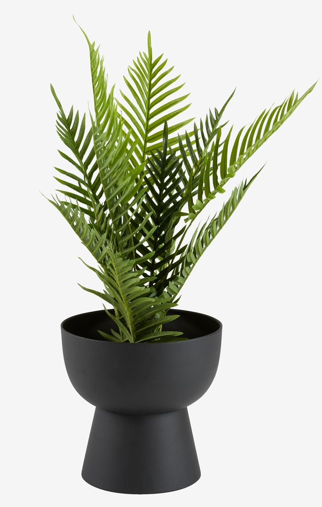 LOMVI Pot de fleurs LOMVI Ø30xL30 noir