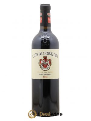 Clos de l'Oratoire Grand Cru Classé  2016 - Lot de 1 Bouteille