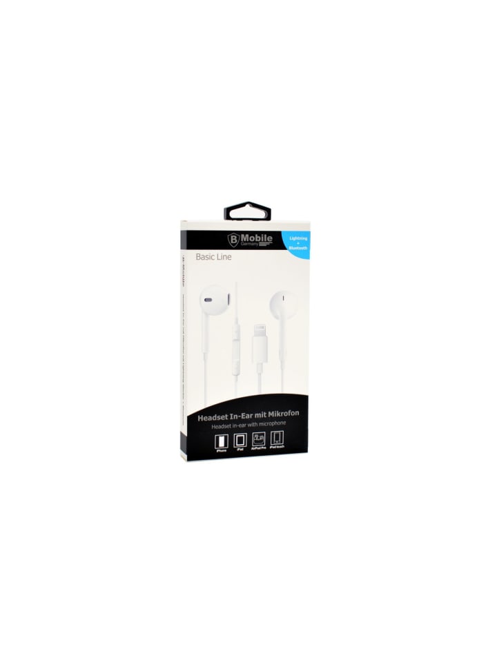 COFI 1453 Headset In-Ear mit iPhone-Anschluss   Bluetooth - (BASIC LINE) in Schwarz günstig kaufen onesize