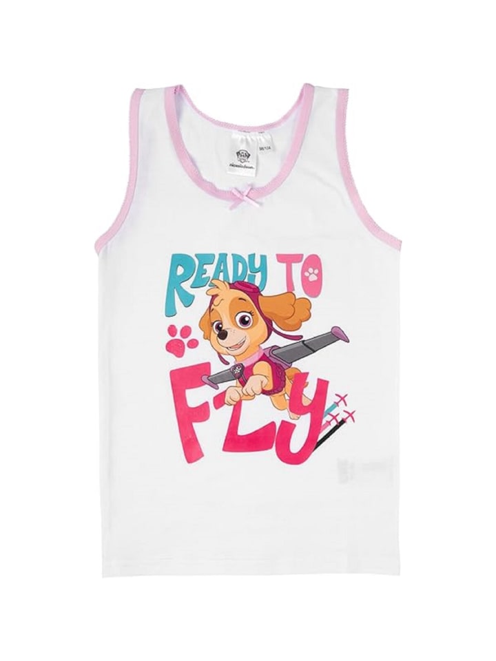 Paw Patrol Paw Patrol Unterhemd für Mädchen Kinder Tank Top Unterwäsche in Mehrfarbig günstig kaufen