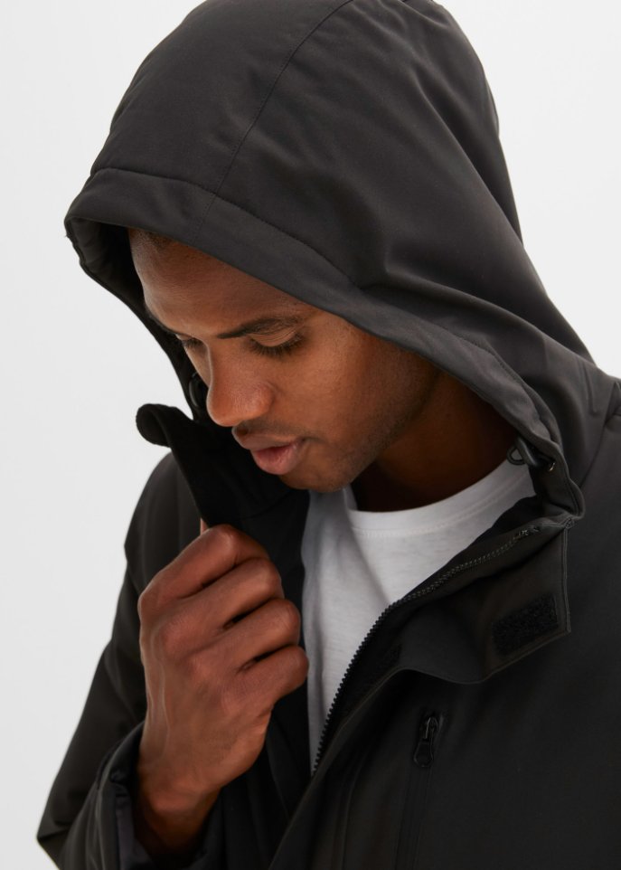 Hybrid-Thermo-Outdoorjacke mit Steppfutter