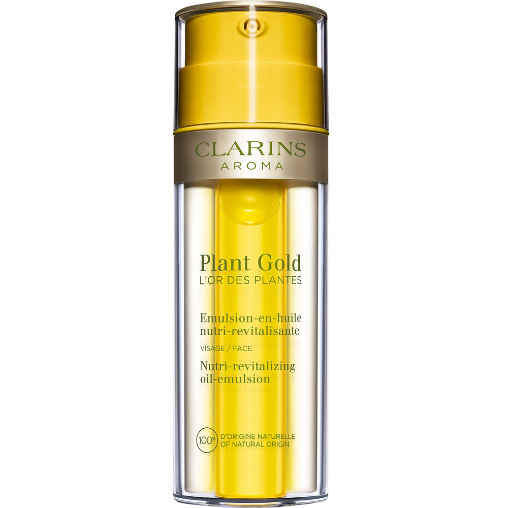 Clarins Plant Gold L'Or des Plantes 100% d’origine naturelle Huile visage