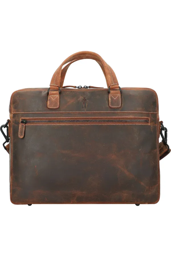 Jack Kinsky  Baltimore 8 Aktentasche Leder 40 cm Laptopfach