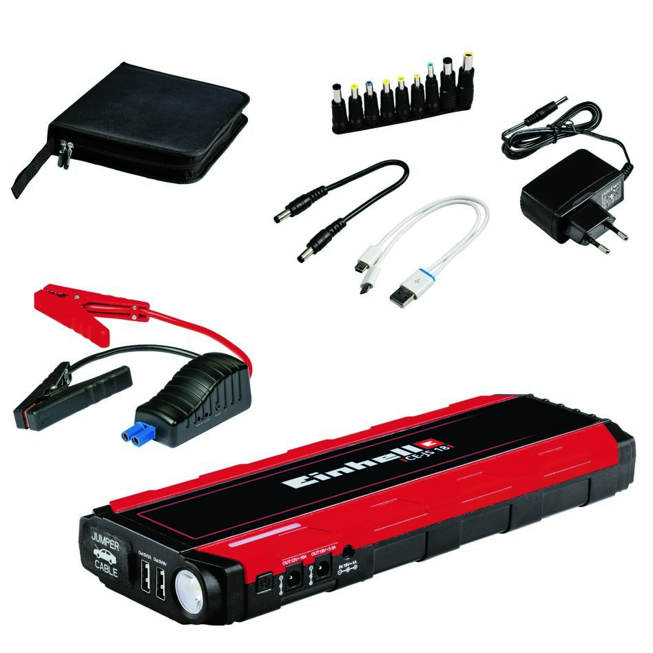 Einhell 1091531 CE-JS 18 Powerbank / Jump Starter