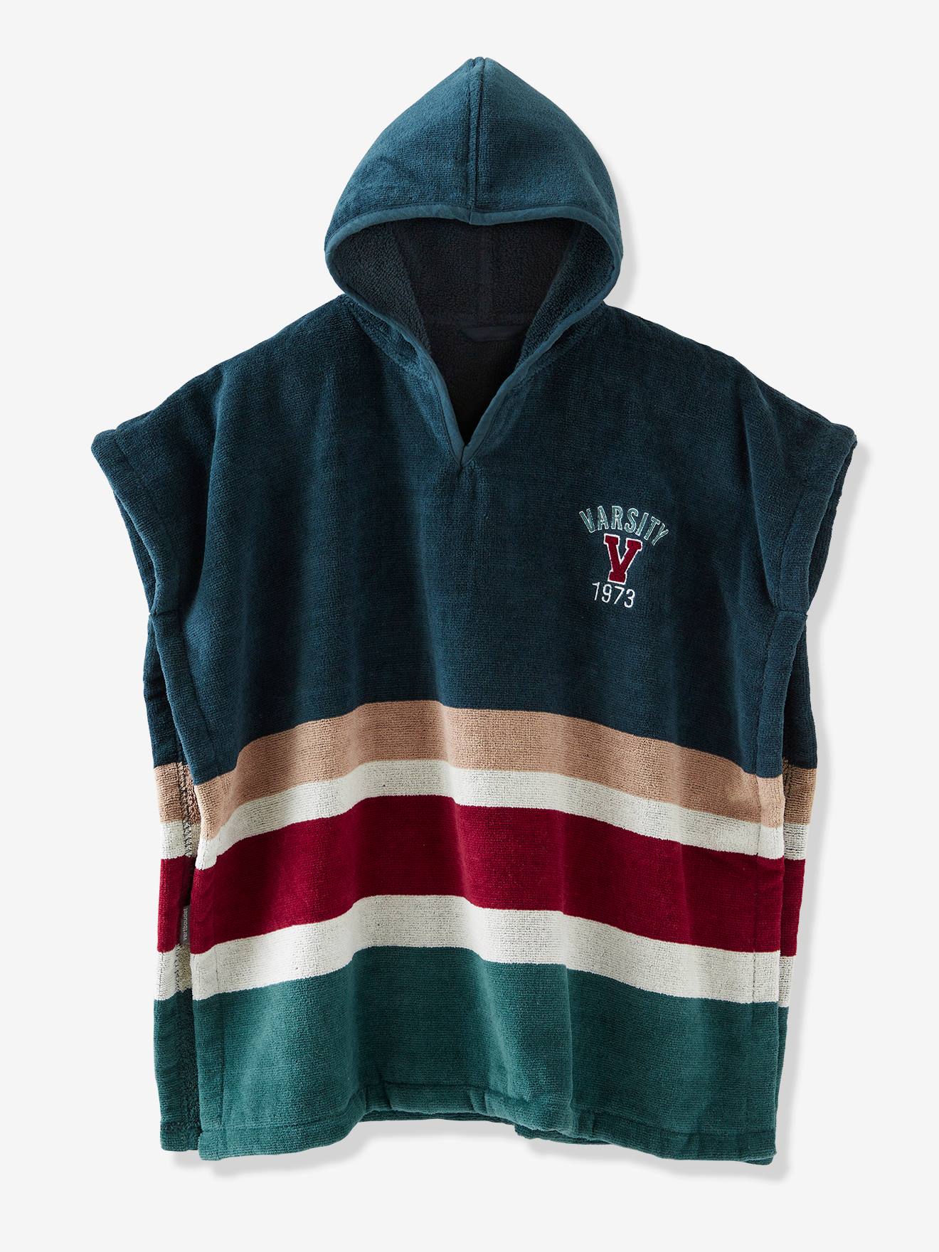 Vertbaudet Kinder Badeponcho DANDY Oeko-Tex - marine