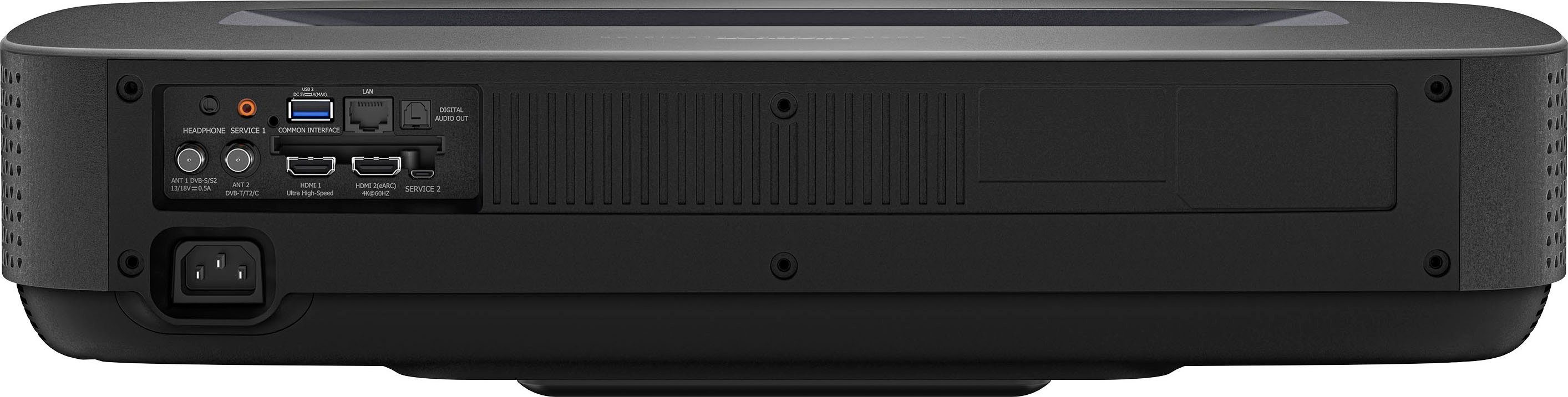 Hisense Hisense 90L5HD Daylight Screen (90 Zoll) Laser Projektor DLP-Beamer (2100 lm, 3840 x 2160 px, 4K, HDR, Game Mode, Dolby Atmos)