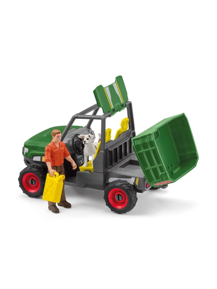 Schleich Farm World Waldbauer mit Fahrzeug in Mehrfarbig ab 3 Jahre günstig kaufen onesize