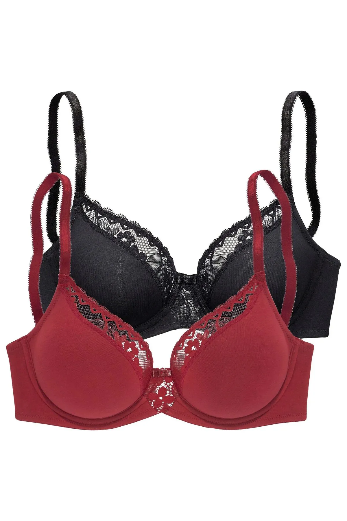 PETITE FLEUR  BH - Weiß - Unifarben