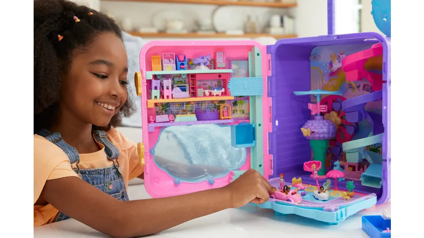 Polly Pocket Urlaub im Rollkoffer Spielset