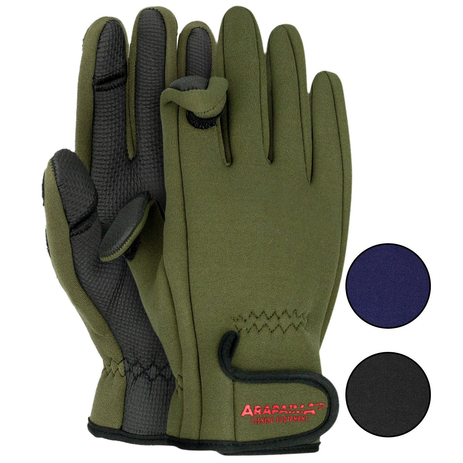 Arapaima Fishing Equipment Angelhandschuhe spin (Paar) Neopren Handschuhe Angeln