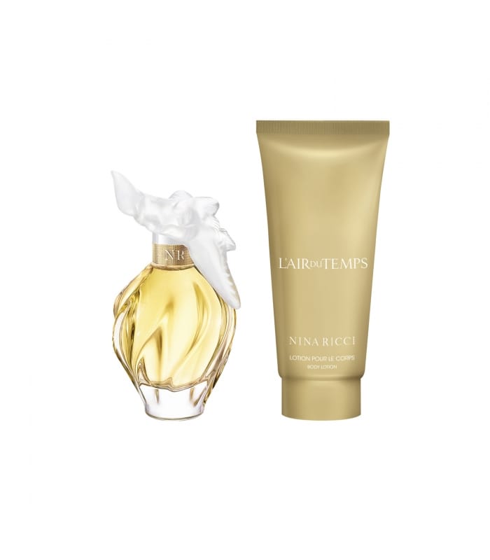 Nina Ricci-L'AIR DU TEMPS-Coffret Eau de toilette 50  ml et lait pour le corps 75 ml