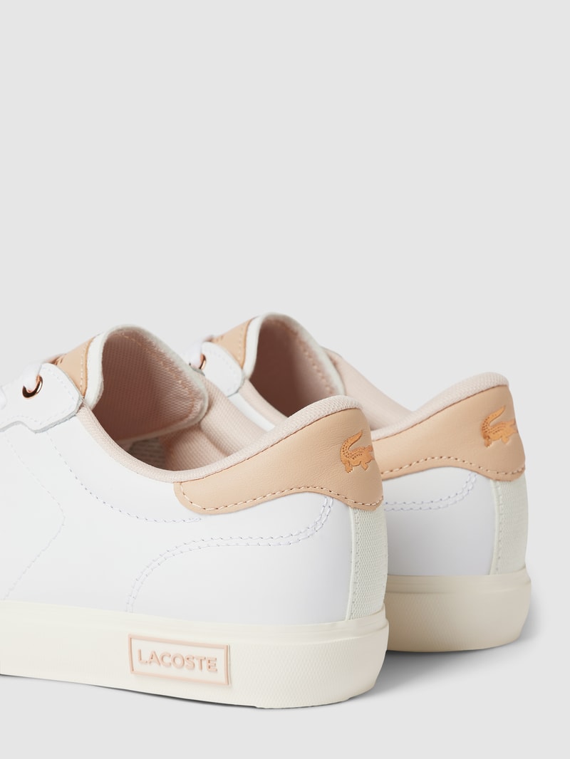 Sneaker mit Label-Detail Modell 'POWERCOURT' in weiß