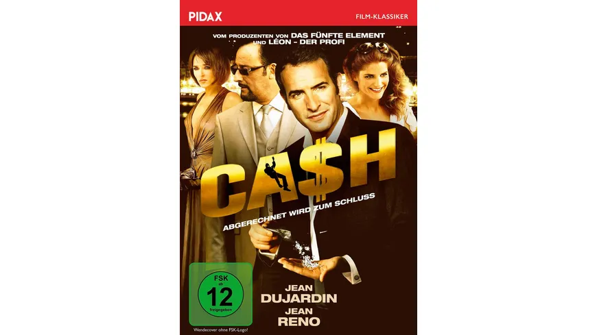 Cash - Abgerechnet wird zum Schluss / Brillante Gaunerkomödie mit Jean Dujardin und Jean Reno (Pidax Film-Klassiker)
