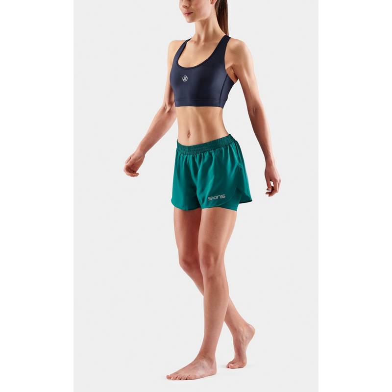 Skins 2-in-1 Superpose Funktionsshorts Damen