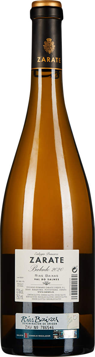 Zárate Balado Albariño Rías Baixas 2021