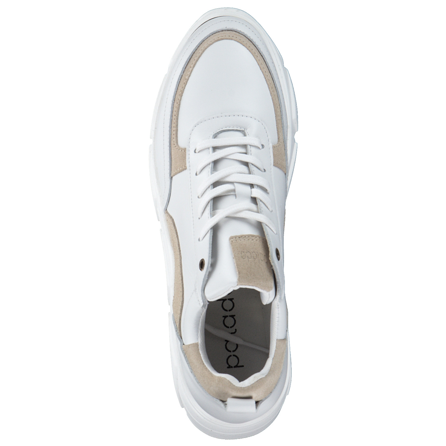 Palado PSN0002, Schnürschuhe, Damen, Weiß/Beige