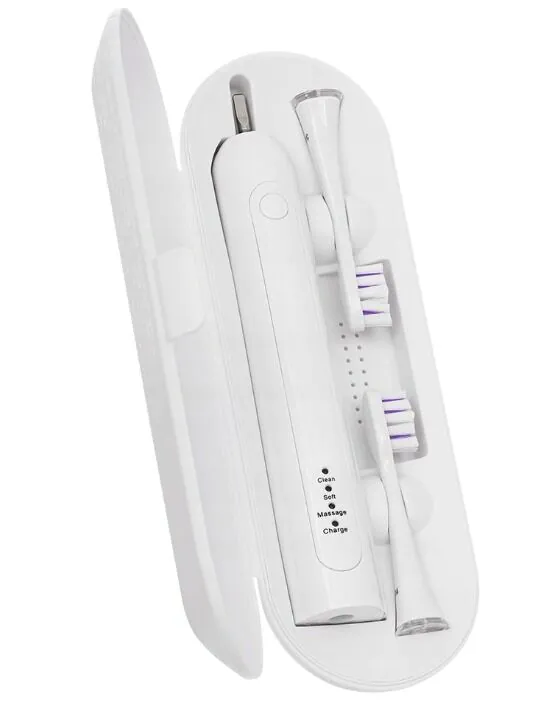 SEYSSO Carbon SE White Basic SC.ST.005.WHT.2 - Sonic dantų šepetėlis su dėklu