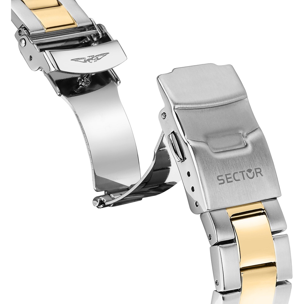 Sector Chronographe Acier inoxydable, Aluminium Montre