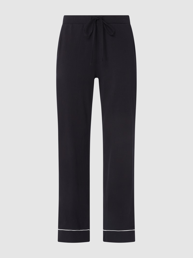 Hose mit seitlichen Eingrifftaschen Modell 'Beautiful Basics' in schwarz